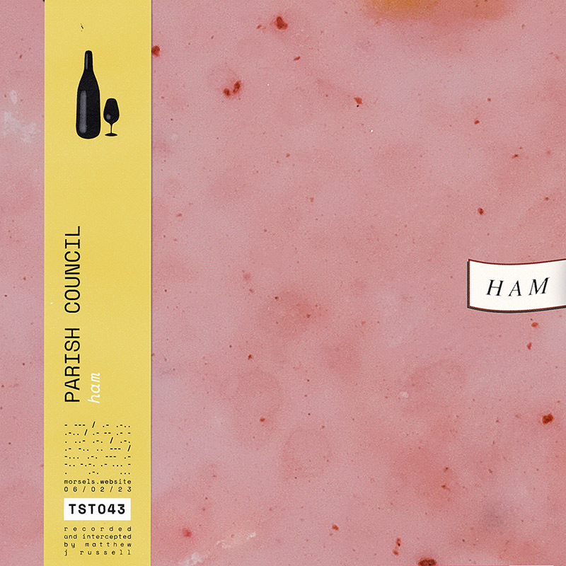 album cover art from 'ham' by parish council, released on tasty morsels